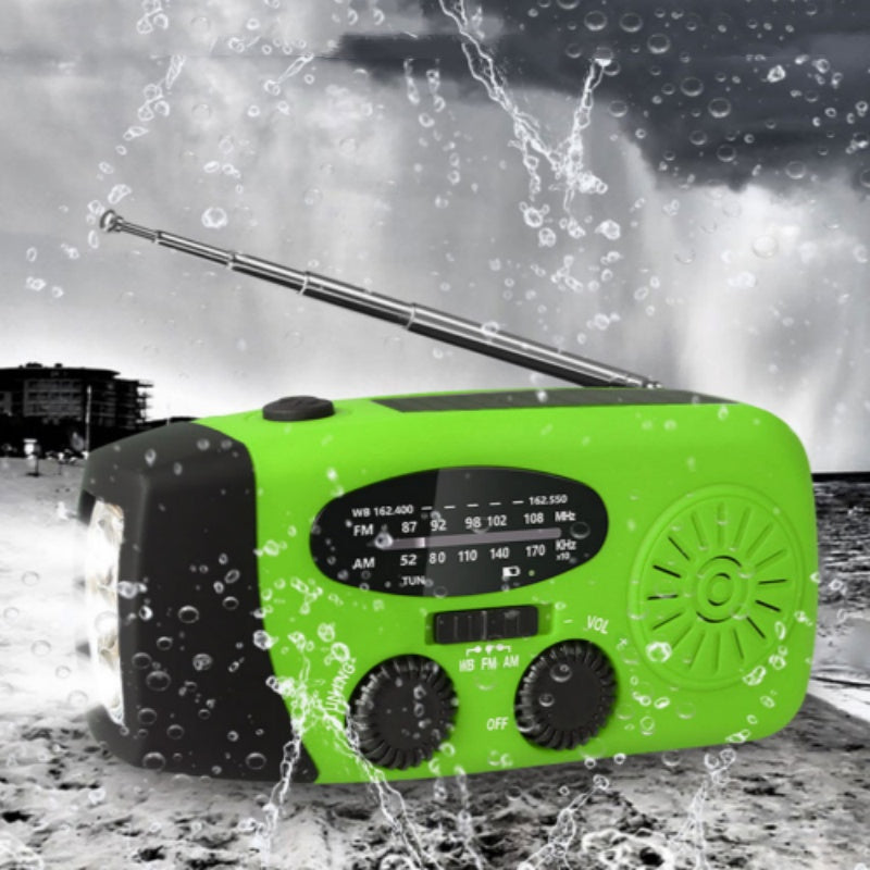 For ! Multifunctional Portable Solar Emergency Radio