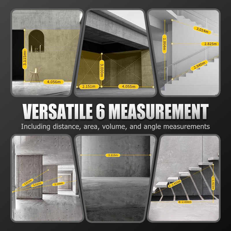 Multifunctional Rechargeable Laser Measuring Tool