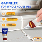 Multi-Purpose, Multi-Color Gap Filler for Whole House Use