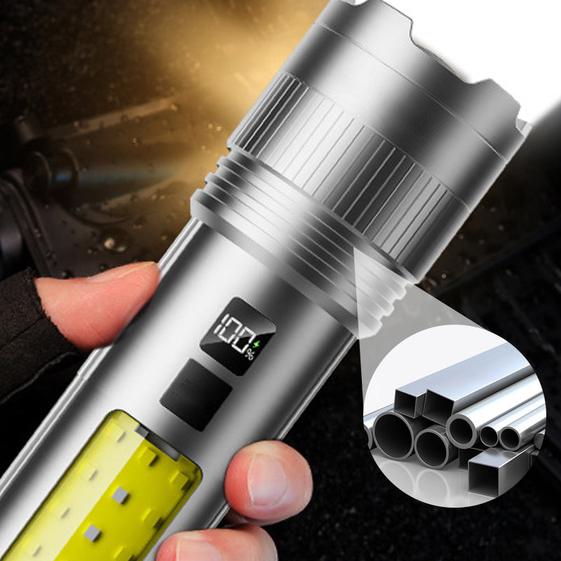 Rechargeable super bright LED flashlight
