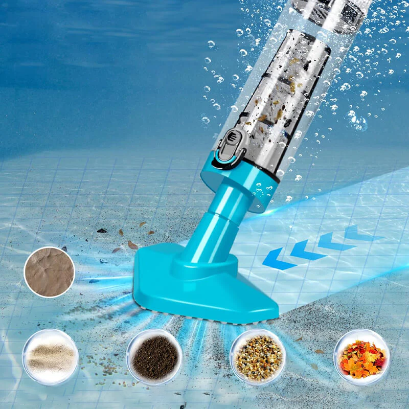 SUMMER SALE 3-in-1 Cordless Handheld Pool Vacuum Cleaner