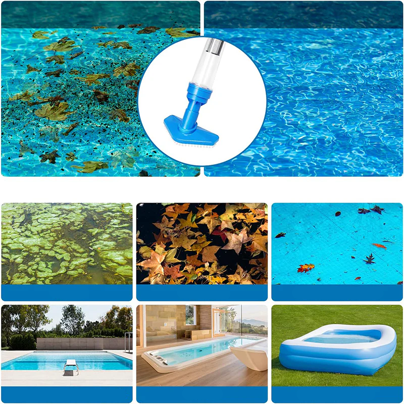 SUMMER SALE 3-in-1 Cordless Handheld Pool Vacuum Cleaner