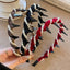 Vintage High Cranium Artificial Pearl Hairband（ ）