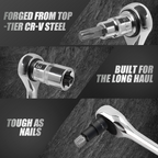 CR-V Steel Sockets Set