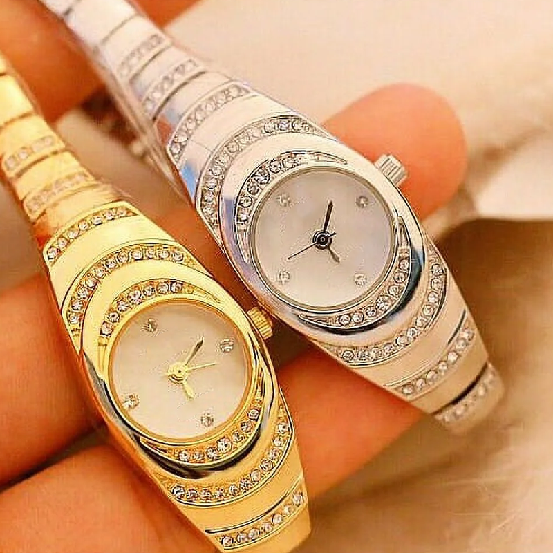 Women’s Rhinestone Bracelet Watch