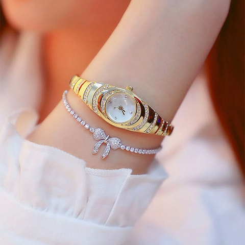 Women’s Rhinestone Bracelet Watch