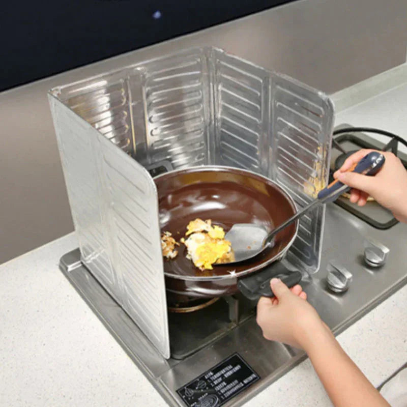 Kitchen Oil Splatter Guard Shield