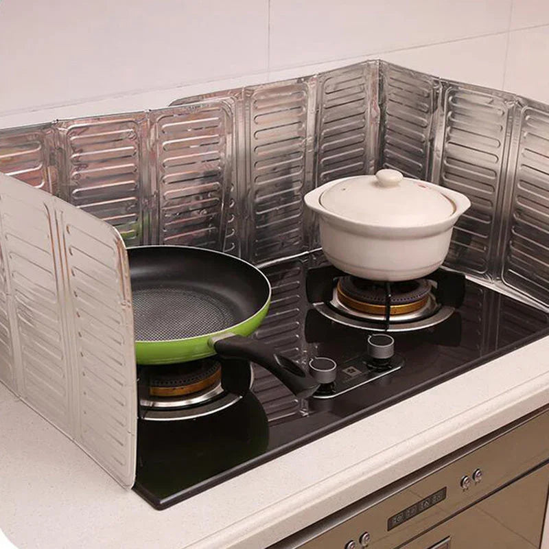 Kitchen Oil Splatter Guard Shield