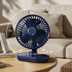 Portable Rechargeable Desktop Oscillating Fan
