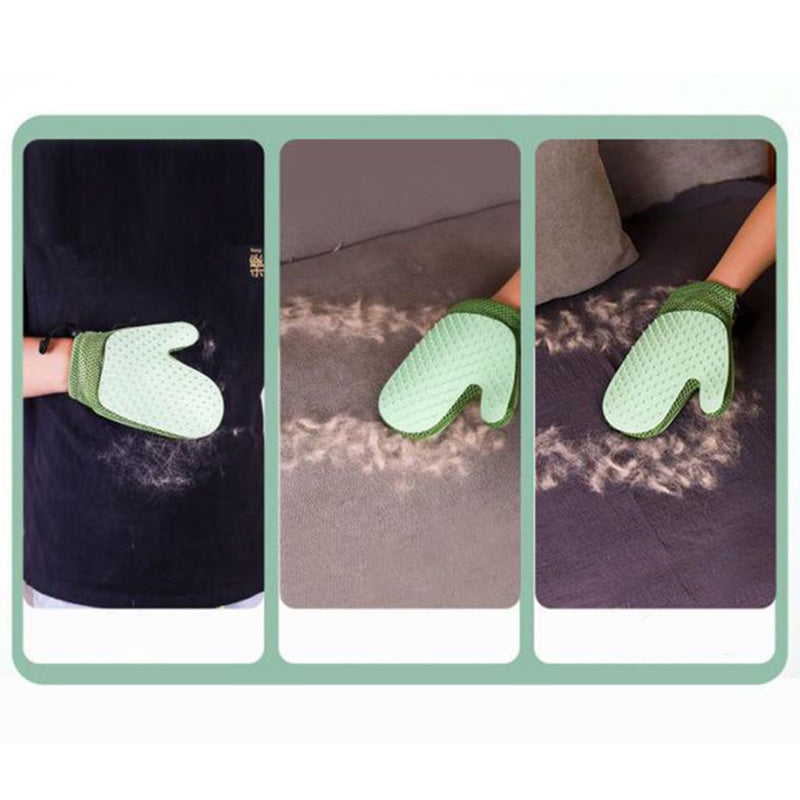 Cat Dog Grooming gloves with built-in spray