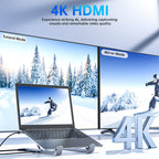 USB-C Docking Station Laptop Stand with 4K HDMI