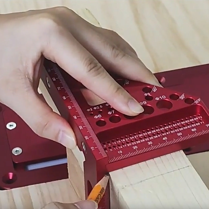 （ ） Aluminum Triangle Square for Woodworking