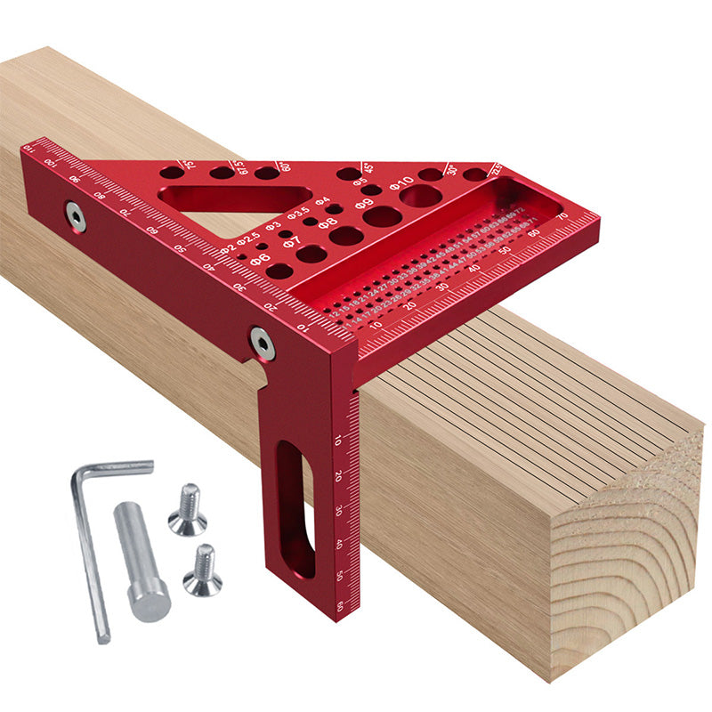 （ ） Aluminum Triangle Square for Woodworking