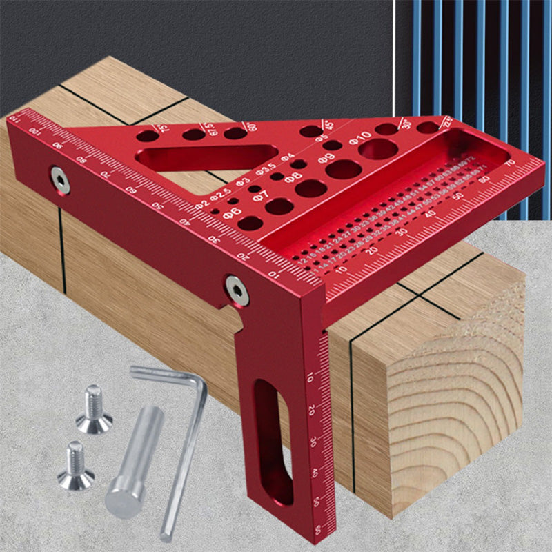 （ ） Aluminum Triangle Square for Woodworking