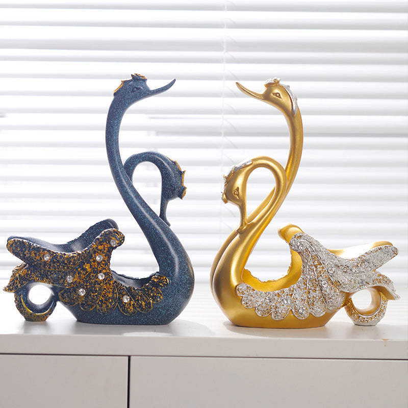 Swan Wine Bottle Holder Rack