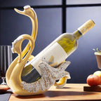 Swan Wine Bottle Holder Rack