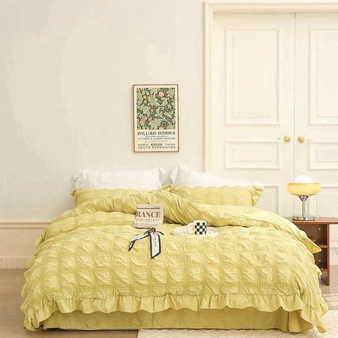 Get Ready For Summer Skin Friendly Lace Blanket 4 Piece Set