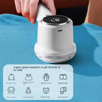 Rechargeable & Portable Digital Display Lint Remover