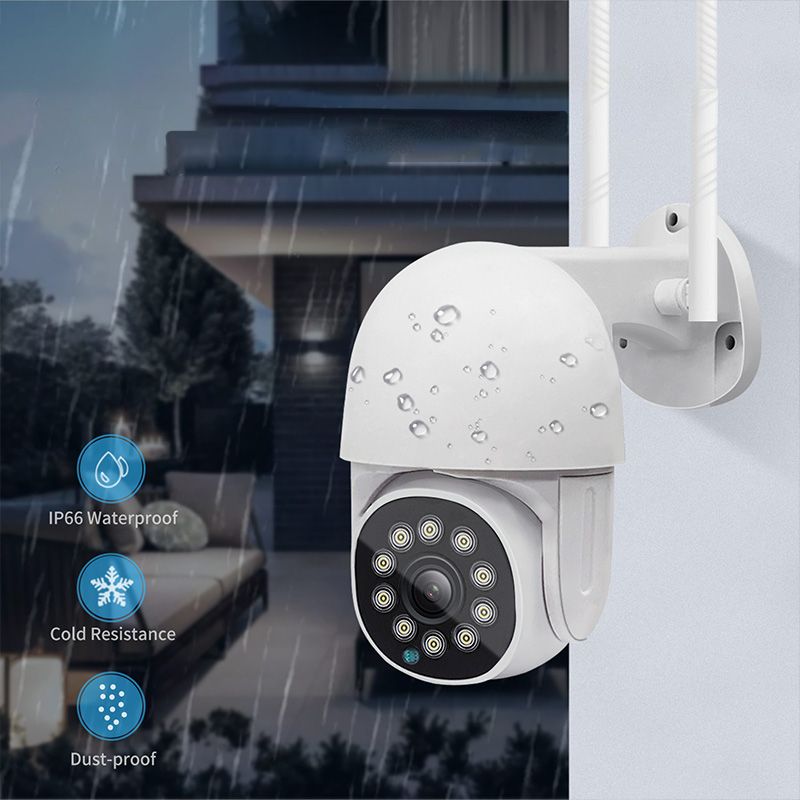 Waterproof wireless smart security camera - Factory sale with 60% discount