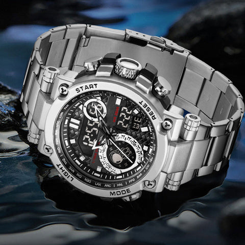 Men’s Multi-purpose Stylish Digital Quartz Watch