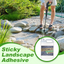 Quick-Drying Sticky Landscape Adhesive- Strong hold & easy application
