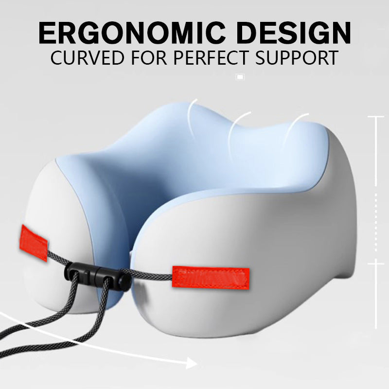 New Products - Memory Foam U-Shaped Travel Neck Pillow