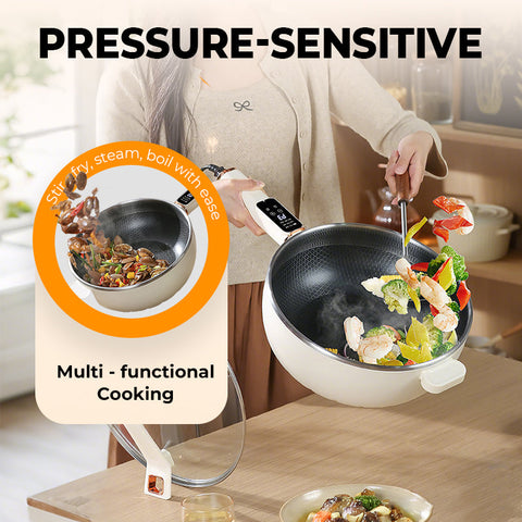Non-stick Electric Wok for Cooking