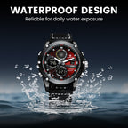 Men's Multi-functional Waterproof Luminous Watch