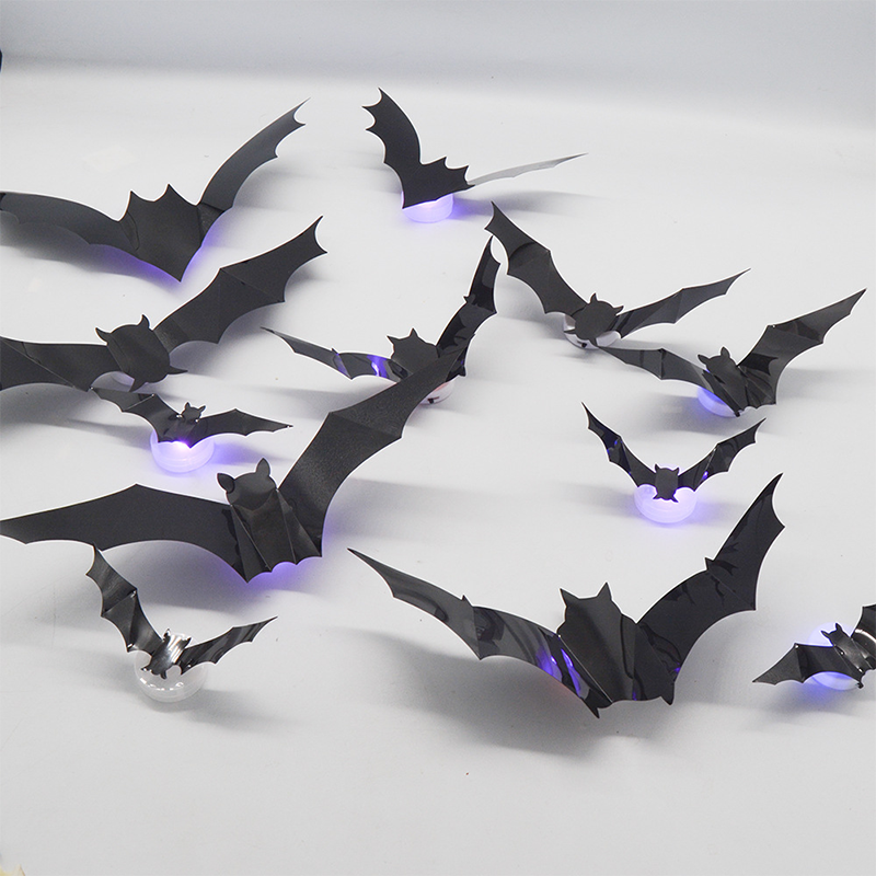 3D Bat LED Wall Light Decor