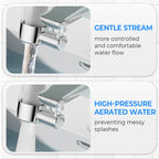 Universal 720° Rotating Faucet Filter Nozzle Set