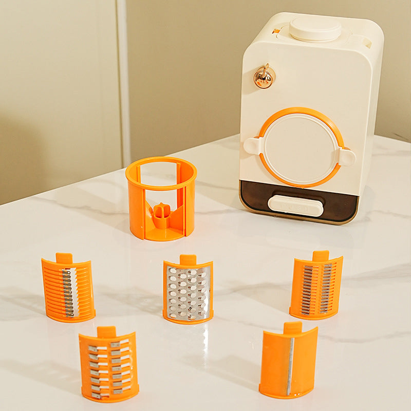 Multifunctional Electric Vegetable Slicer & Shredder for Kitchen