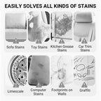 Multi-Purpose Laundry Stain Remover Cream - Erases Tough Stains like Grease, Wine, Ink without Damaging Fabrics