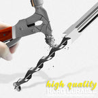 Square Hole Drill Woodworking Tools Auger Mortising Chisel Drill Set