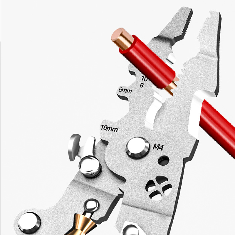 Of the sale Multifunctional Foldable Wire Stripping Scissors with Electrical Test