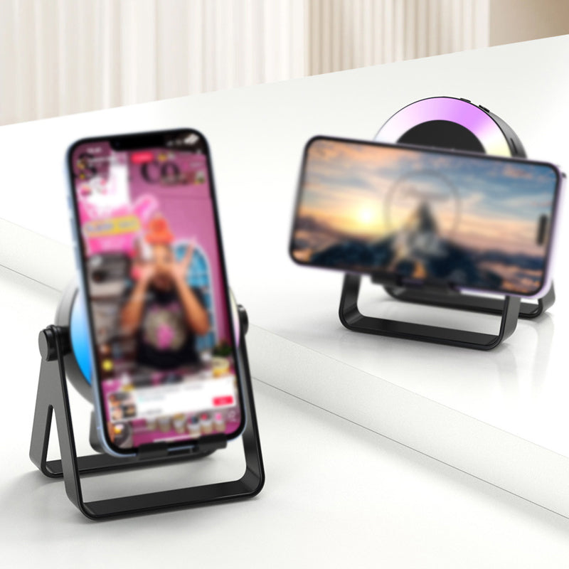 New 4 in 1 multi-functional cell phone stand bluetooth speaker