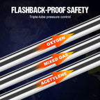Flashback-Resistant Cutting Torch