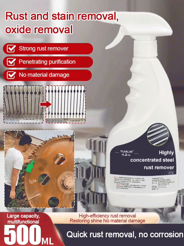 Buy 3 and get 1 Free Highly concentrated rust remover for steel & iron