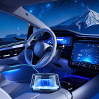 Cloud Mist Car Diffuser - Auto On/Off with 30-Day USB-C Battery & 1 Refill = 1 Year Freshness