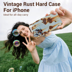 Vintage Rust Hard Case For iPhone
