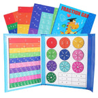 SALE Montessori Magnetic Book Fraction Puzzle