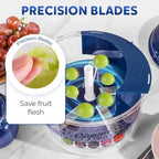 Electric Fruit Peeler with USB | 25 Second Peeling Time | Cordless & Quiet | Easy Cleaning