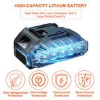 Portable & Rechargeable Cordless Electric Tiller Set