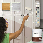WATER-BASED FURNITURE PAINT - Odorless & Eco-Friendly, Easy Application with No Sanding Required, Perfect for Wood Renovation