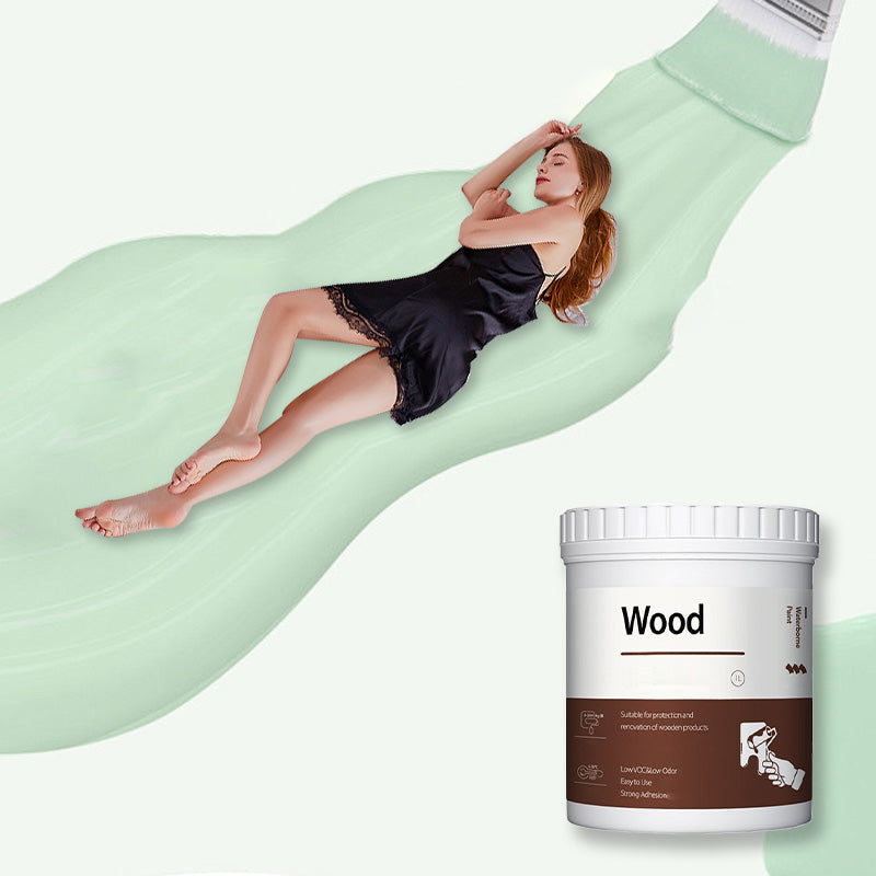 WATER-BASED FURNITURE PAINT - Odorless & Eco-Friendly, Easy Application with No Sanding Required, Perfect for Wood Renovation