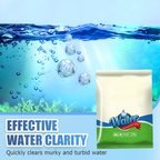 500g Premium Pond Care Powder | Water Clarifier & Algae Control