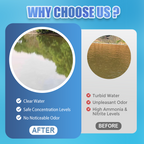500g Premium Pond Care Powder | Water Clarifier & Algae Control