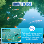 500g Premium Pond Care Powder | Water Clarifier & Algae Control