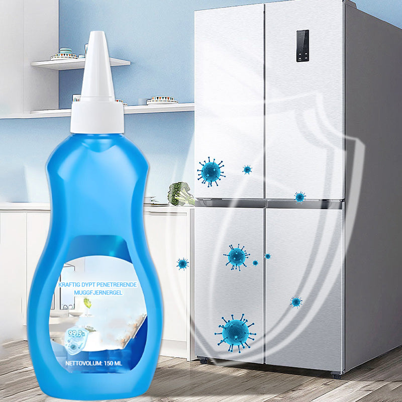 Powerful deep penetration mold removal gel