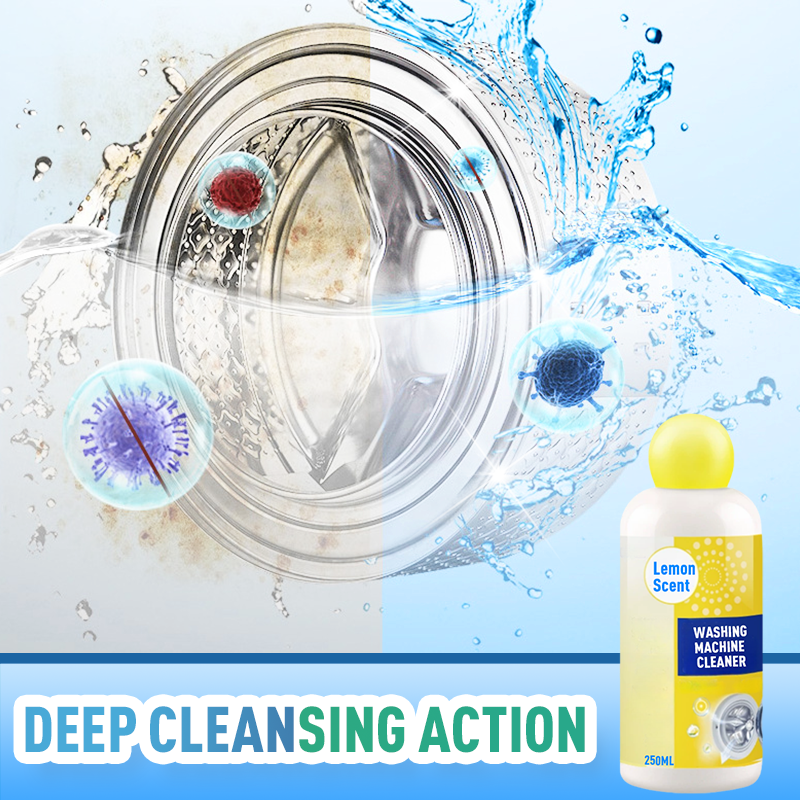 Summer Special 250ml Lemon Scent Washing Machine Cleaner