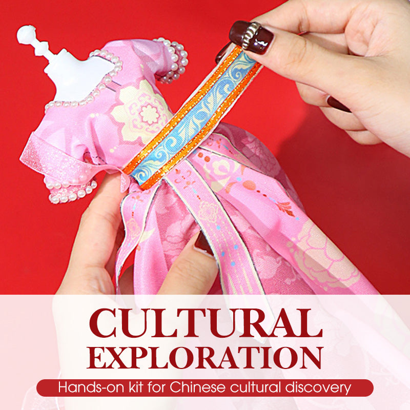 DIY Traditional Chinese Clothing Toy Kit for Kids